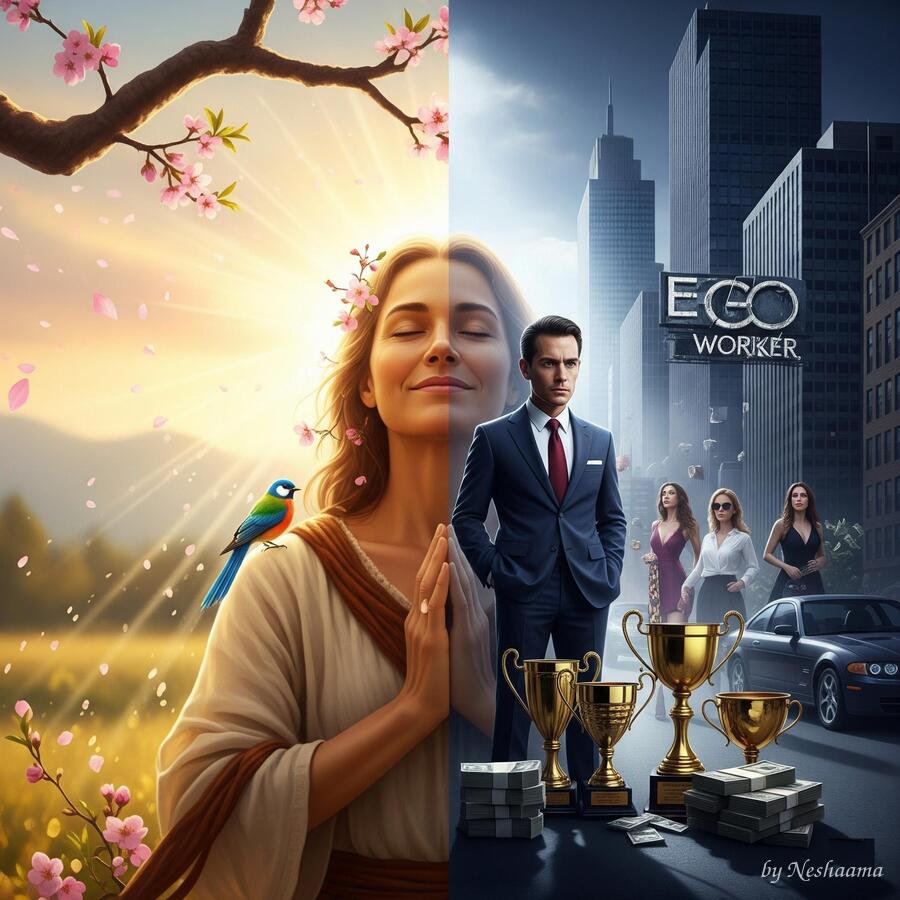 Trabajadores de la LUZ (ETERNIDAD) VS Trabajadores del Ego (TRANSITORIO)